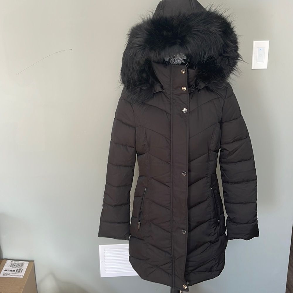 Kenneth Cole New Puffer Coat Small